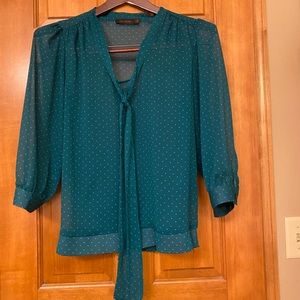 Pretty in Polka Dot - The Limited Blouse